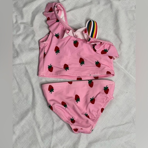 Hanna Andersson Little Girls 2T 2PC Swimsuit - Picture 4 of 4